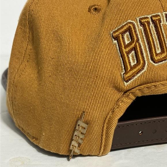 Chicago Bulls Six Time NBA Champions Wheat Brown Hat NWOT - Picture 6 of 11